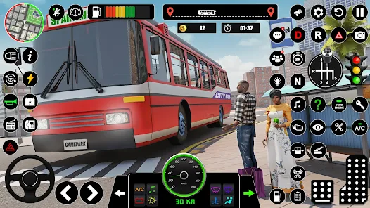 CITY BUS GAME 🚍👮‍♂️ Bus Simulator : Ultimate Multiplayer! Bus Games 3D -  New Game 