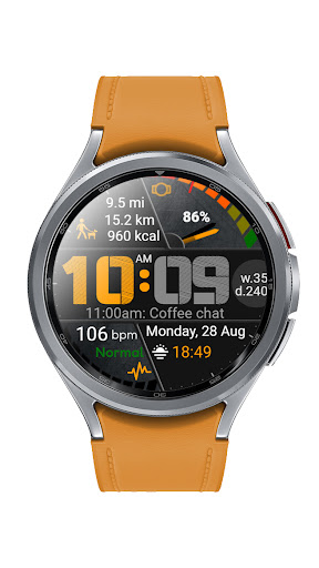 Info Watch Face crc034 Screen 2