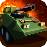 Cube Tank Battle Wars 3D icon