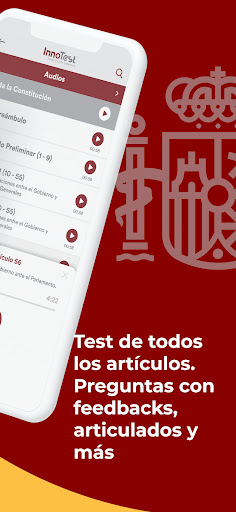 InnoTest Constitución Española Screenshot 2 - AppWisp.com
