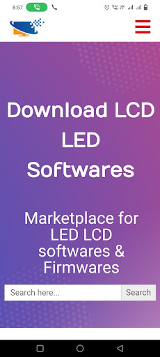 Android application LCD LED Solution Data & video screenshort