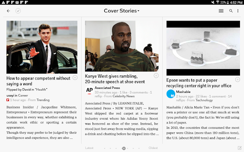 Flipboard News Reader App for Android and iOS