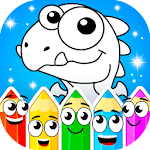 Cover Image of Download Coloring dinosaurs  APK