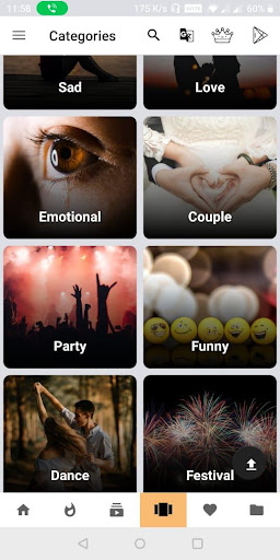 Android application Status Me- Video Image Gif Quo screenshort