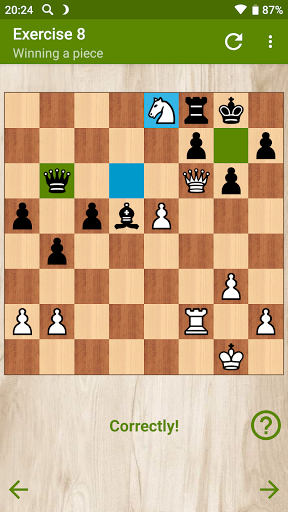 Screenshot of e4 d5 - playing white! (Full)