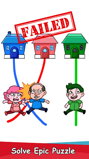 Rush Home Toilet Draw Puzzle Screen 2