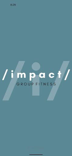 Android application /impact/ Group Fitness screenshort
