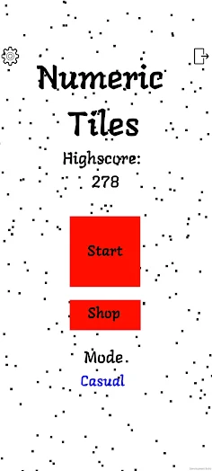 Numeric Tiles - Screenshot 1