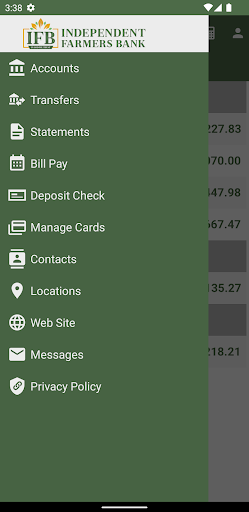 Independent Farmers Bank Screen 2
