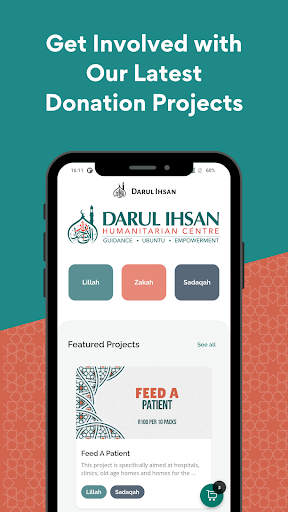 Android application Darul Ihsan South Africa screenshort