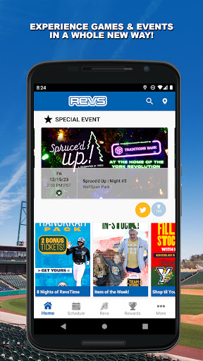 Android application York Revolution screenshort