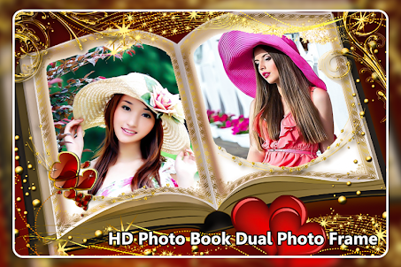 HD Photo Book Dual Photo Frame