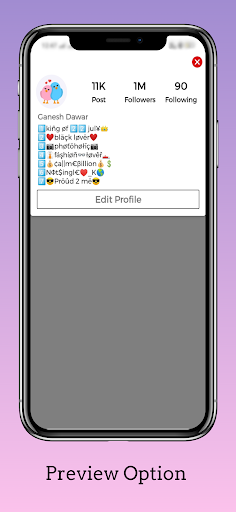 WoW Bios - Bio for Instagram