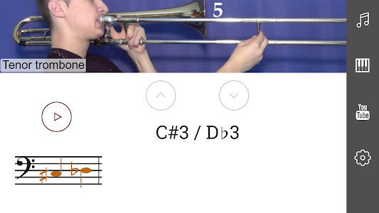 2D Trombone Notes Slide Unknown
