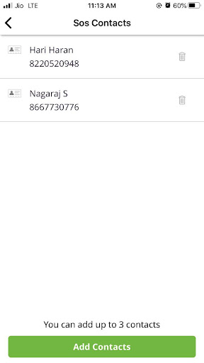 PSDN GPS TRACKER(CUSTOMER) Screen 3