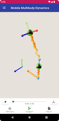 Mobile Multibody Dynamics Screen 2