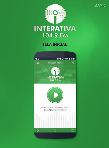 Android application Interativa FM Capitão screenshort