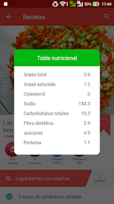 Screenshot 8 Recetas de libros de cocina android