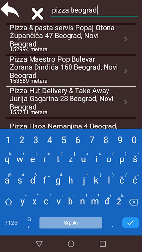 Crveni RedLine Taxi Novi Sad Screen 2