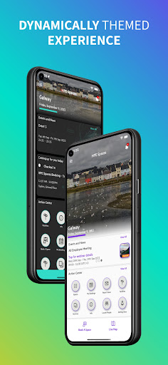 Android application HPE Spaces screenshort