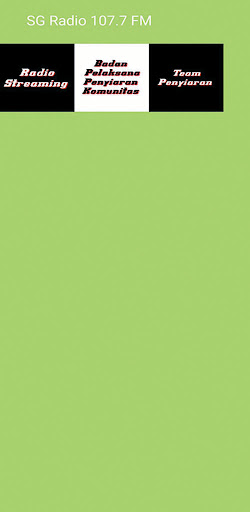 Android application SG RADIO 107.7 FM screenshort
