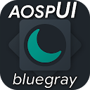 aospUI BlueGray, Substratum Dark theme +Synergy