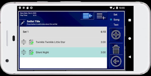 Lyric Pad 3 Screen 2