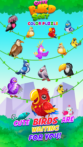 Cute Bird Sort : Color Puzzle