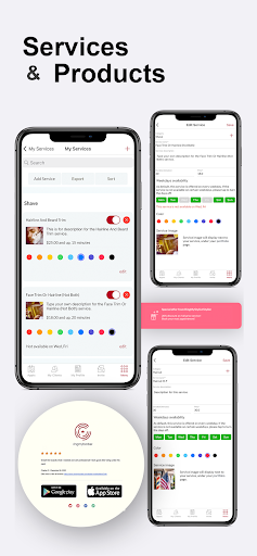 Ring My Barber: Booking App Screen 3