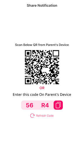 Screenshot of Same Notification - Parental