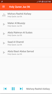 Holy Quran Juz 6 MP3
