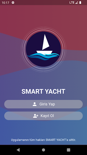 Android application Smart Yacht screenshort