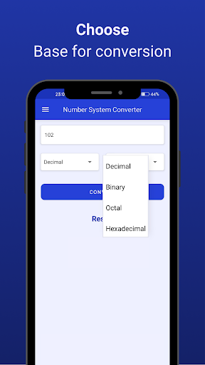 Number System Conversion Screen 2