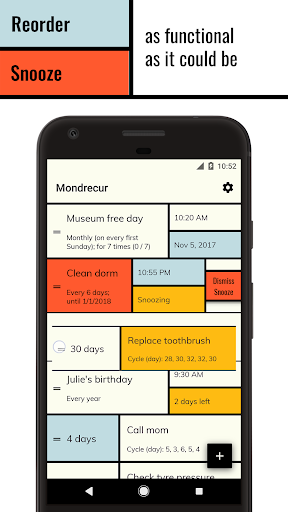 Mondrecur - Reminder & Day Cou Screen 3