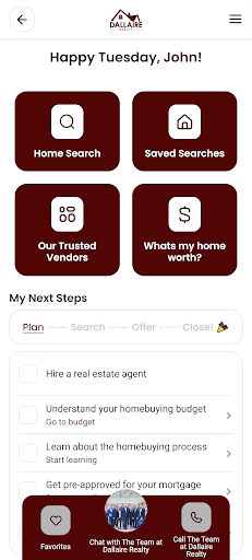 Android application Dallaire Realty screenshort