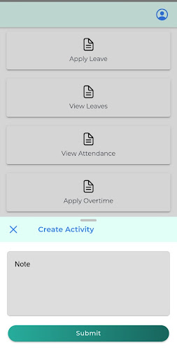 Attendance Tracking System Screen 2