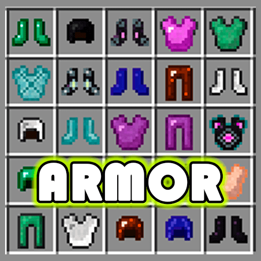 armor mod for minecraft pe logo