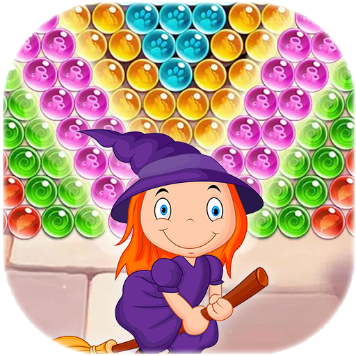 Bubble Shooter Magic Witch