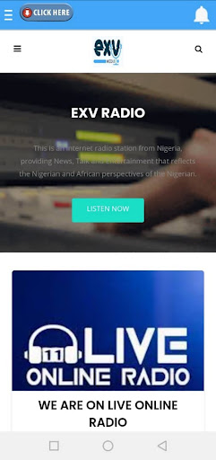 EXV Radio Screen 3