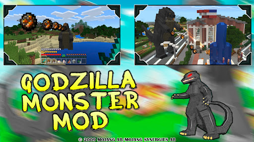 Android application Monsters - Godzilla King Mod screenshort
