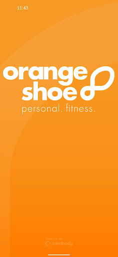 Android application Orange Shoe Personal Fitness screenshort