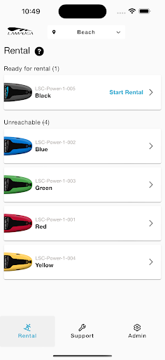 Android application Lampuga Rental screenshort