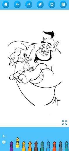 Aladdin Coloring