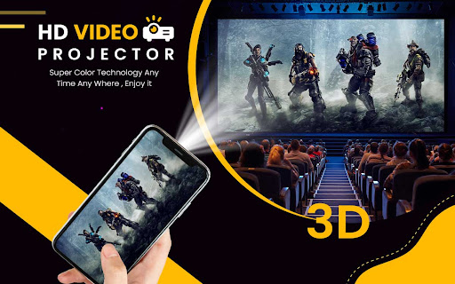 HD Video Projector Simulator