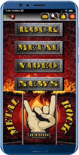 Android application Heavy Metal Rock Radio screenshort