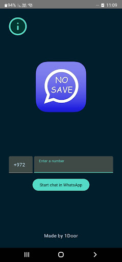 Android application NoSave screenshort