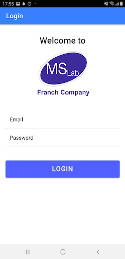 Android application MS lab France company screenshort
