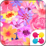 Watercolor Flowers Wallpaper icon