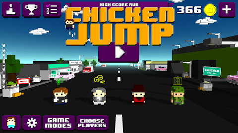 Chicken Jump - Crazy Trafficのおすすめ画像1