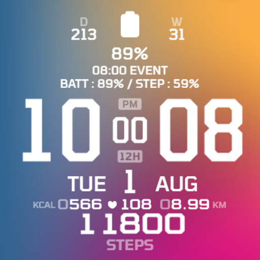 IWF I1 watchface logo